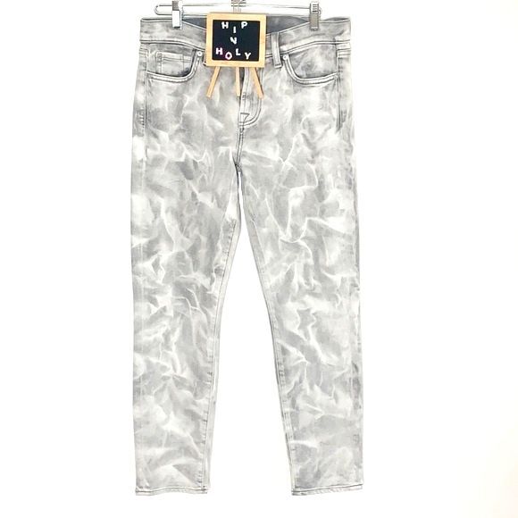 7 For All Mankind Marble Jeans Gray Size 29 - Picture 1 of 12